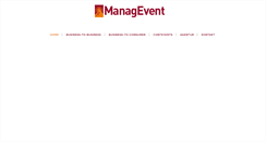Desktop Screenshot of managevent.ch